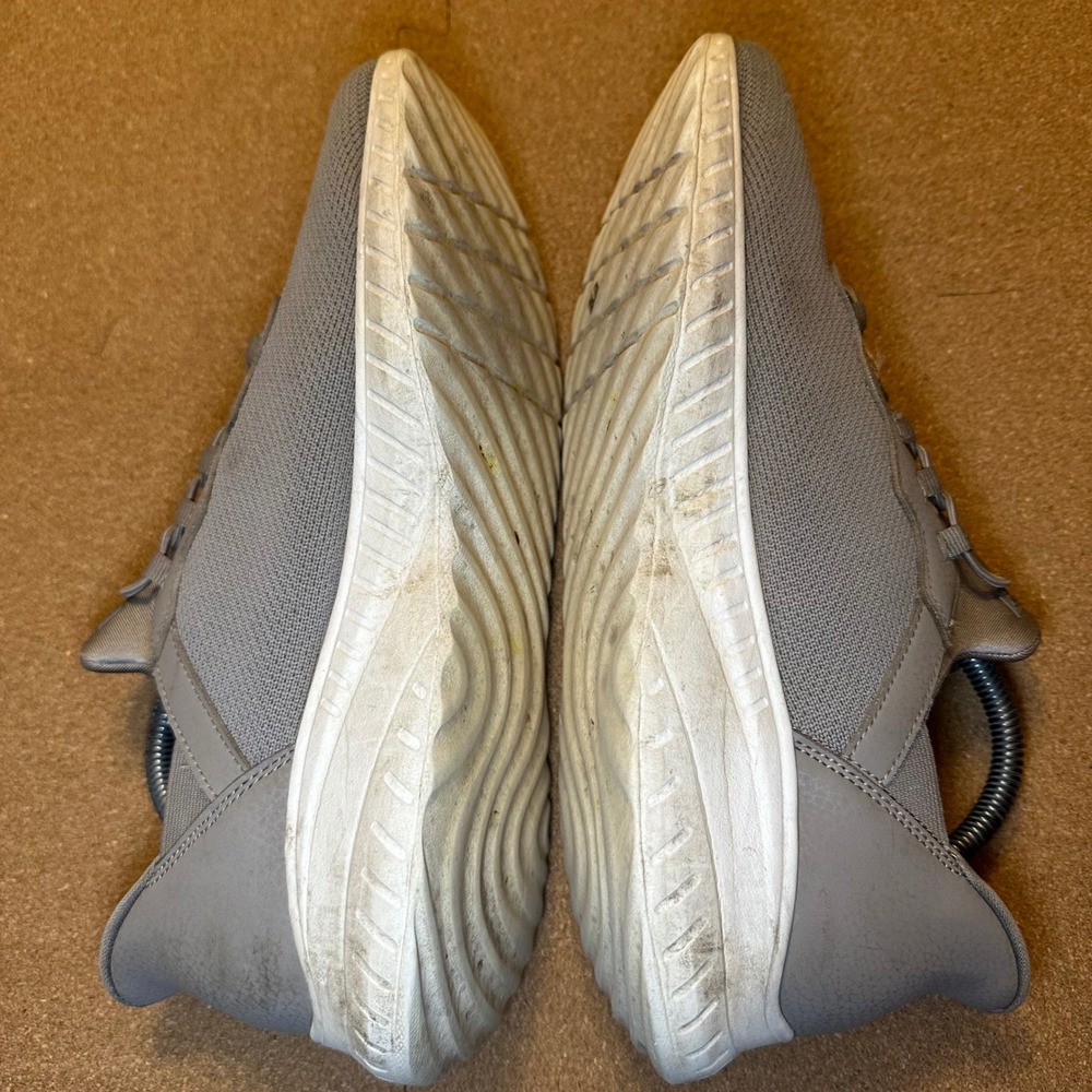 Skechers Bobs Sport Squad‎ Chaos Slip-Ins Taupe Grey Sneakers 117500 Womens 10 - Picture 8 of 11